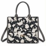 Bolso de Mano Sintético Shopper Tricolor Nazareno Gabrielli con Gran Capacidad para Mujer - Imagen 4
