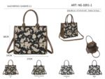 Bolso de Mano Sintético Shopper Tricolor Nazareno Gabrielli con Gran Capacidad para Mujer - Imagen 6
