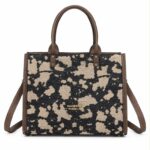 Bolso de Mano Sintético Shopper Tricolor Nazareno Gabrielli con Gran Capacidad para Mujer - Imagen 3