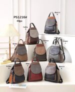 Mochila Antirrobo Sintética Maxfly de Mujer con Diseño Multicolor y Solapa Frontal - Imagen 2