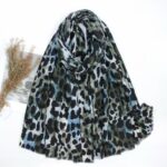 Bufanda de Lana para Mujer con Diseño Animal Print y Alegre Estilo - Imagen 4
