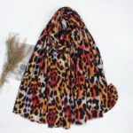 Bufanda de Lana para Mujer con Diseño Animal Print y Alegre Estilo - Imagen 2