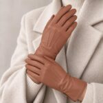 Preciosos Guantes de Mujer en Piel con Gran Calidad y Diseño Clásico y Elegante - Imagen 4