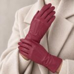 Preciosos Guantes de Mujer en Piel con Gran Calidad y Diseño Clásico y Elegante - Imagen 6