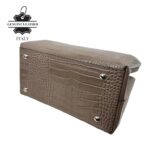 Bolso de Hombro Premium en Piel Italiana Bucket con Diseño Croco y Monedero Extra - Imagen 10
