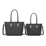 Pack 2 Bolsos de Hombro Sintéticos tipo Shopper D. Cristina con Diseño Elegante Mujer - Imagen 3