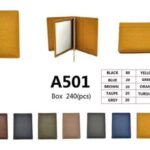 Tarjetero Compacto de Piel con Diseño Tipo Libro y Colores Lisos para Mujer