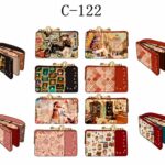 Monedero Sintético y Compacto con Muñeca Sweet Candy y 3 Compartimentos Internos
