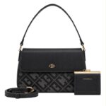 Bolso de Hombro Chrisbella en Piel Sintética con Monedero Extra para Mujer - Imagen 5