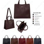 Bolso de Mano en Piel Sintética de Gran Calidad Diana & Co Firenze con 3 Compartimentos Internos Mujer