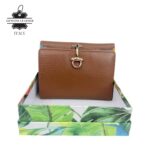 Cartera Premium Pequeña de Gran Calidad Mujer en Piel con Caja e Interior Multicolor - Imagen 6