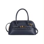 Bolso de Mano Sintético y Compacto con Frontal Original y Cierre de Cremallera para Mujer