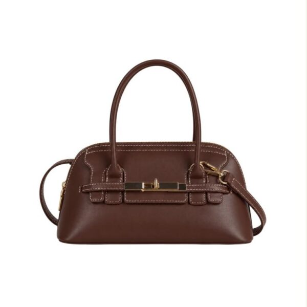 Bolso de Mano Sintético y Compacto con Frontal Original y Cierre de Cremallera para Mujer - Imagen 6