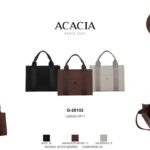 Bolso de Mano Acolchado en Nylon Acacia Mujer con Compartimento Frontal y Gran Calidad
