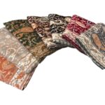 Bufanda de Lana Reversible con Alegres Colores y Bonito Estampado para Mujer - Imagen 5