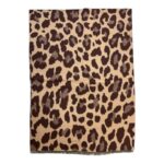 Bonita Bufanda de Lana Reversible con Alegre Diseño Animal Print para Mujer - Imagen 5