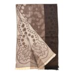 Bufanda de Lana Reversible con Precioso Diseño y Colores Vivos para Mujer - Imagen 4