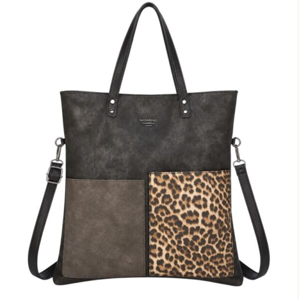 Bolso de Hombro Sintético Nazareno Gabrielli con MultiEstampado y Gran Capacidad para Mujer - Imagen 6